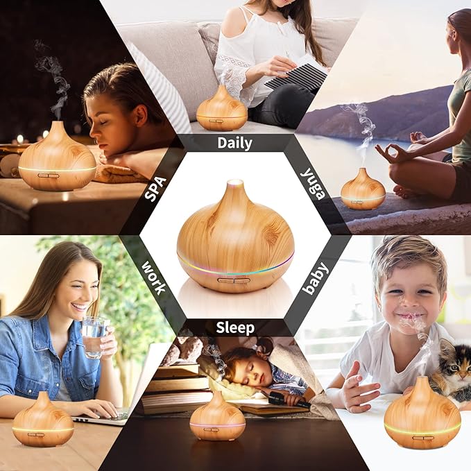 Aroma Diffuser for Essential Oil Large Room, Office Essential Oil Diffusers for