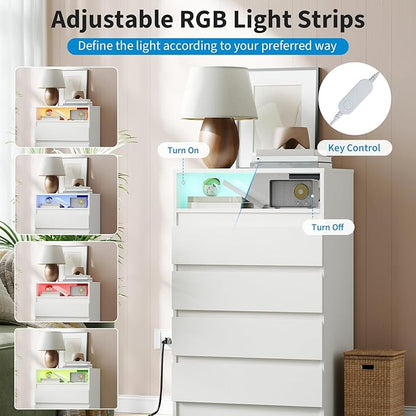 Garvee 4 Drawer Double Dresser