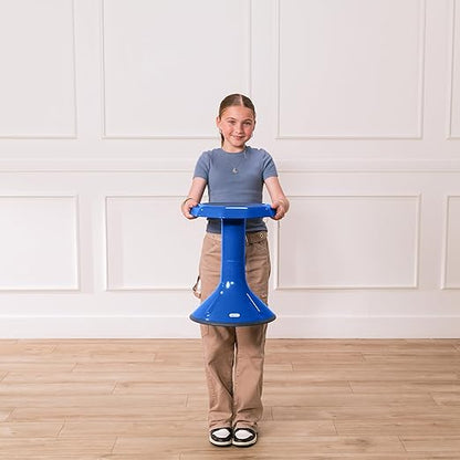 ECR4Kids ACE Active Core Engagement Wobble Stool, 18-Inch Seat Height, Flexible Seating, Blue