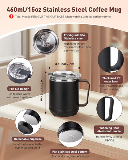 Mug Warmer, Cup Warmer for Desk