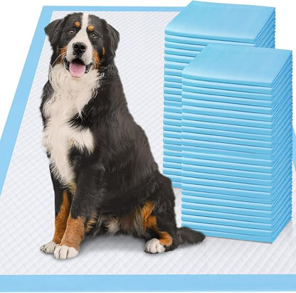 Gimars 4XL 36"x36" Thicken Heavy Absorbent Dog Pads 100 Pack - Jumbo Disposable Wee Wee Pads Quick Dry Leakproof Pee Pads for Dogs, Cats, Rabbits Pets
