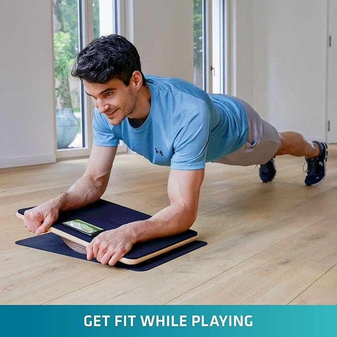 Plankpad PRO Get fit Playing Games & Workouts; Plank & Balance Board