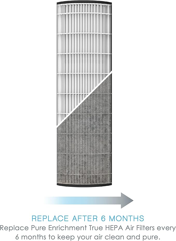 Pure Enrichment® Genuine 2-in-1 True HEPA Replacement Filter