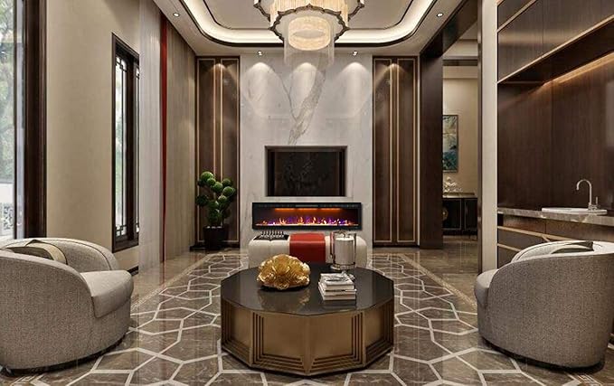 72 inch Electric Fireplace