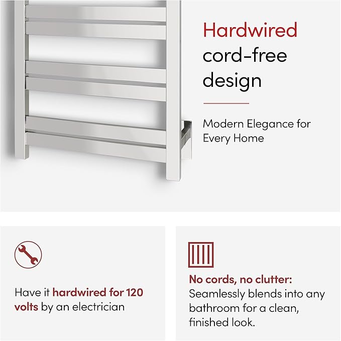 WarmlyYours Heated Towel Warmer