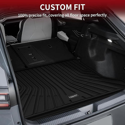 LASFIT Cargo Mat Fit for Volkswagen VW ID.4 2021-2026 All Weather TPE Trunk Liners (Only Fit Non-Adjustable Carpet Floor)