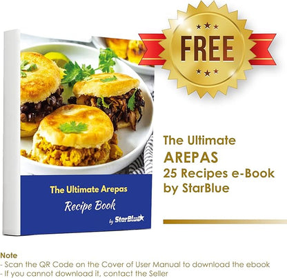 Electric Arepa Maker and Mini Pancake Maker by StarBlue