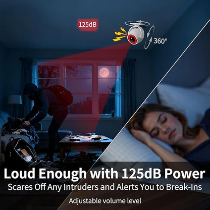 3 Pack Wireless Motion Detector Alarm