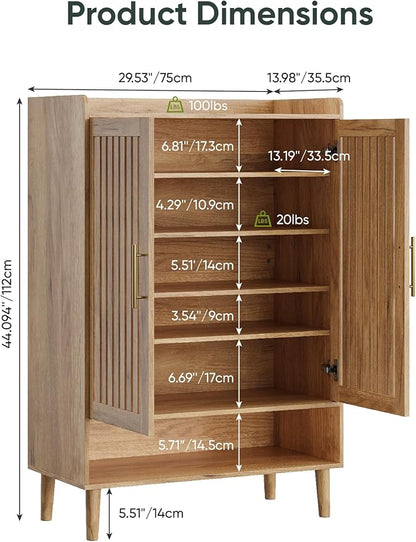 6-Tier Shoe Storage Cabinet