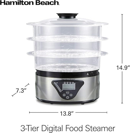 Hamilton Beach Digital Electric Food Steamer & Rice Cooker