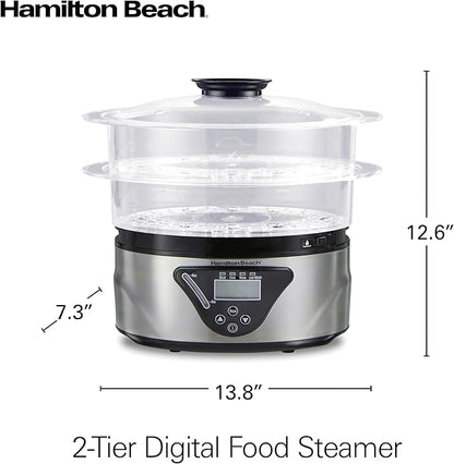 Hamilton Beach Digital Electric Food Steamer & Rice Cooker