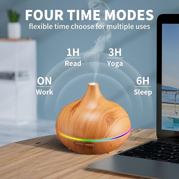 Aroma Diffuser for Essential Oil Large Room, Office Essential Oil Diffusers for