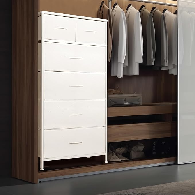 Mifuro Tall Dresser for Bedroom, Vertical Storage Organizer Tower
