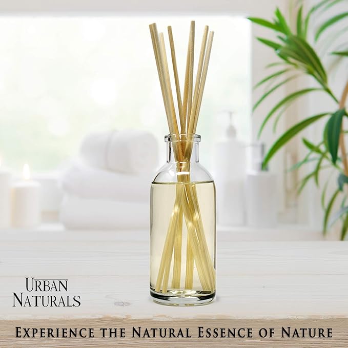 Urban Naturals Bowties & Bourbon Reed Diffuser Gift Set | Dark Oak, Bergamot &