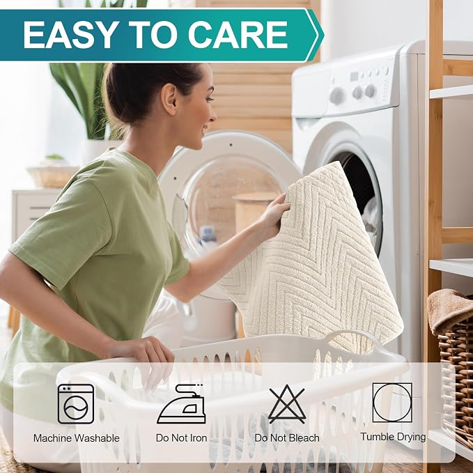 Turquoize Waterproof Couch Armrest Covers for Sofa Non-Slip Fuzzy Couch Arm Covers Set of 2 Washable Thick Soft Recliner Chair Arm Cover Protector Cover (Beige, 23" x 23" 2 Pack)