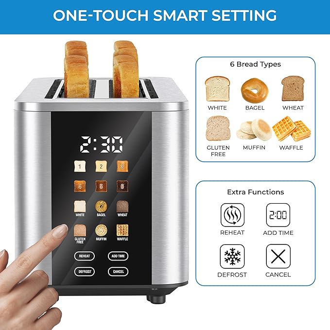 Kenmore 4-Slice Long Slot Toaster