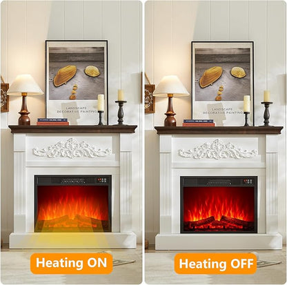 SOOWERY Electric Fireplace