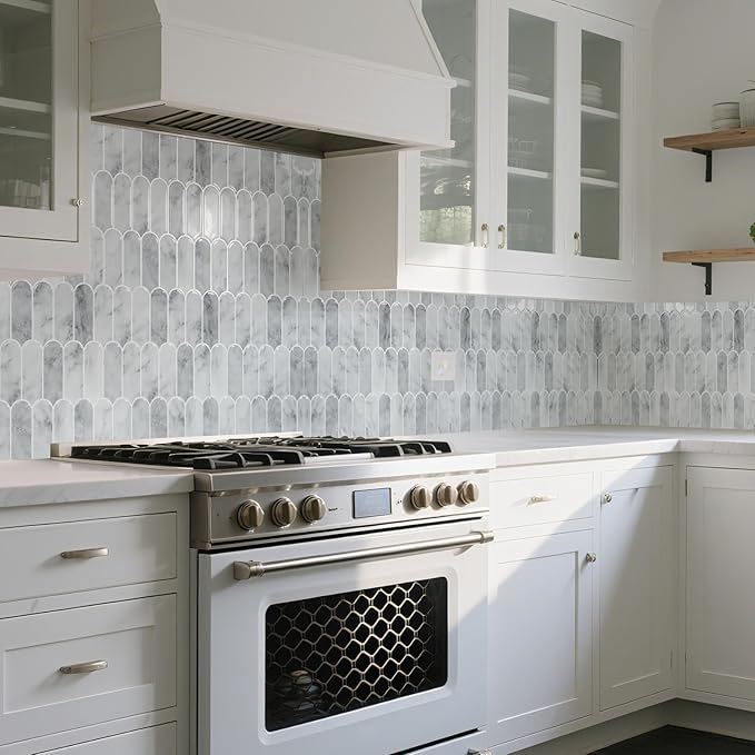 Art3d 12 x 12 Inch Heavy-Duty Peel and Stick Backsplash, Self-adhesive Wall