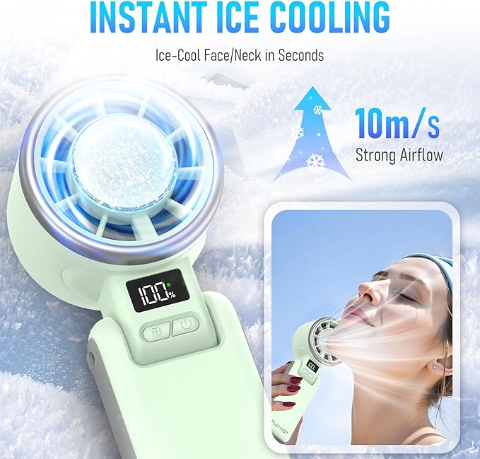 PlayHot Upgraded Portable Handheld Fan