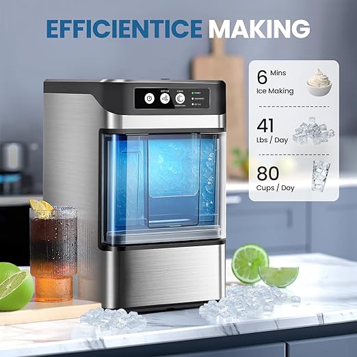 Chewable Crunchable Countertop Nugget Ice Maker