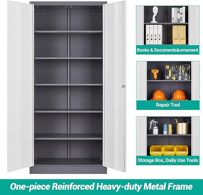 Wide & Deep Metal Storage Cabinet