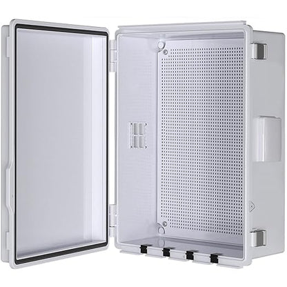 Electrical Junction Box, Ventilated Design, Cable Grommets, Indoor/Outdoor Use