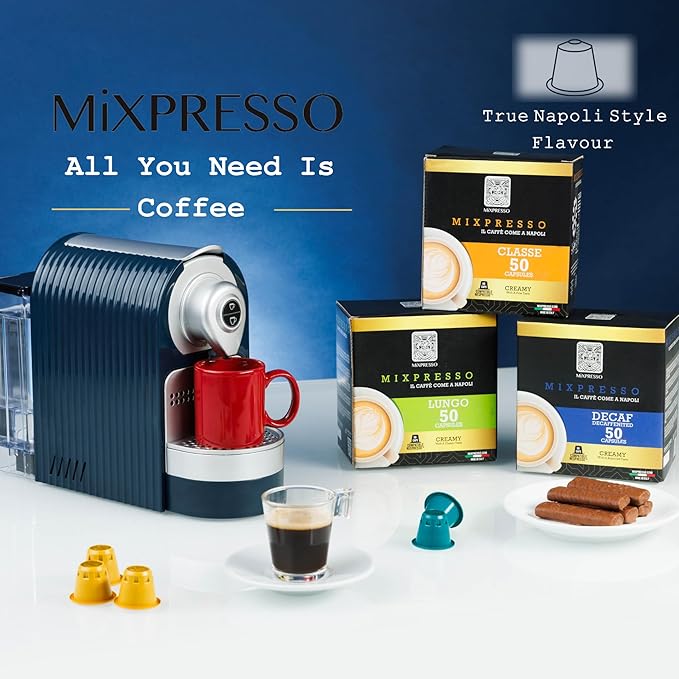 Mixpresso Blue Espresso Machine