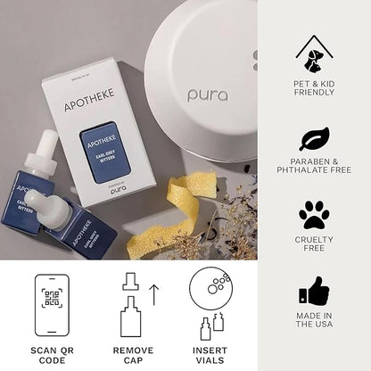 Pura Smart Home Plug-in Diffuser Refills by Apotheke,