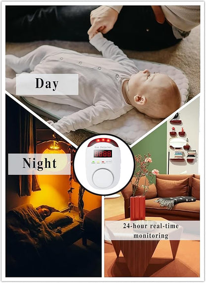 COLORWEL Natural Gas Alarm, Gas Alarm Detector