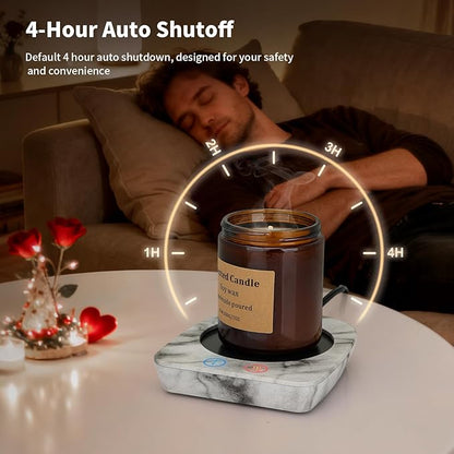 VOBAGA Coffee Mug Warmer with 3-Temp Settings, Coffee Cup Warmer with Auto Shut