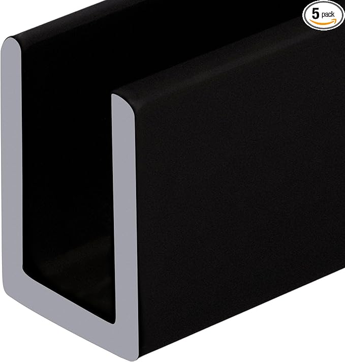 Brixwell SDCD380RB-CCP48-XCP5 Oil Rubbed Bronze 3/8" Fixed Panel Shower Door