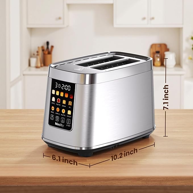 Mecity Motorized Toaster 2 Slice