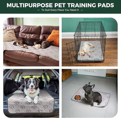 FXW Washable Pee Pads for Dogs, Super Absorbent, 29" Octagon, 2 Packs | Machine washable, Non-slip backing, Fits 24"H 8-Panel FXW Rollick/Homeplus Playpens