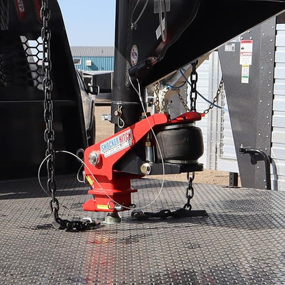 Shocker 30K Gooseneck Surge Air Hitch & Shift Lock Coupler