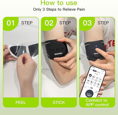Wireless TENS Unit, Dual Host Muscle Stimulator