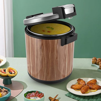 Commercial Rice Warmer, 6 Gal Stainless Steel Electric Rice Warmer