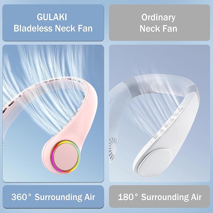 GULAKI Portable Neck Fan, Personal Fan