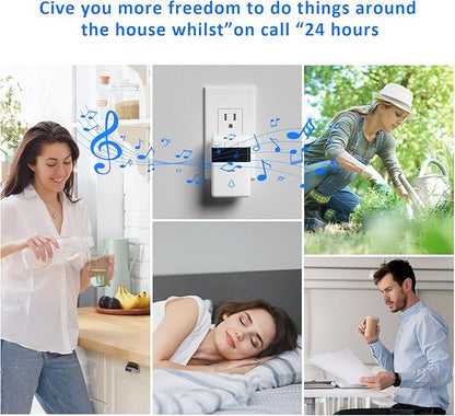 3 Pack Wireless Caregiver Pager Panic SOS Call Button