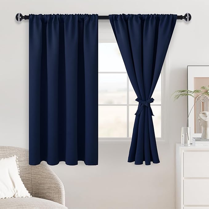 JIUZHEN Blackout Curtains for Bedroom