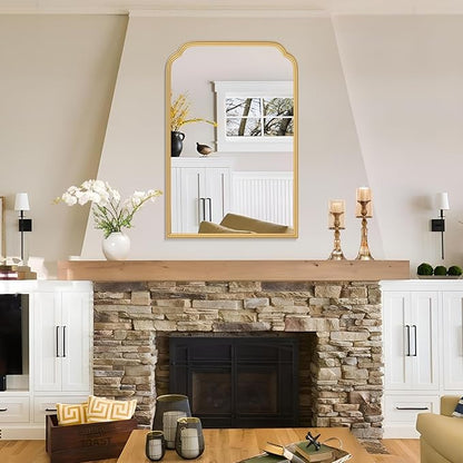 20X30 Inch Gold Bathroom Mirror