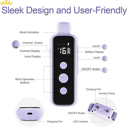 Bousnic Dog Shock Collar for 2 Dogs