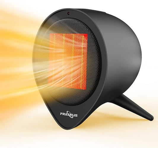 Small Space Heater, 1500W PTC Ceramic Heating