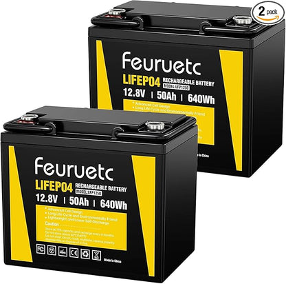 12V 50Ah Lithium Battery