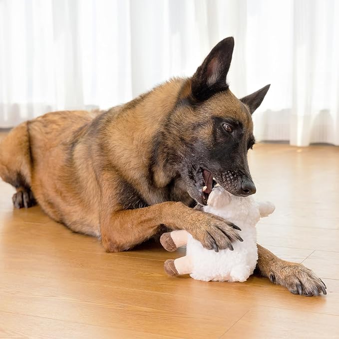 Large Dog Squeaky Toys, Stuffed Animal Dog Chew Toy, Durable Plush Toy for Puppy, Small, Middle, Large Dogs