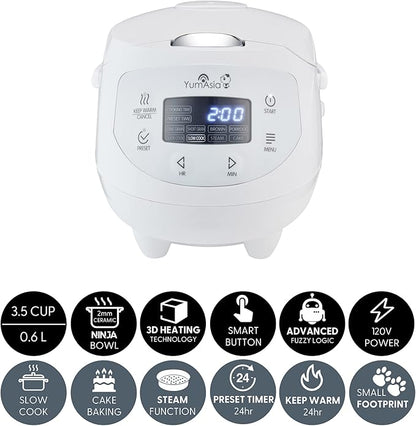 Yum Asia Panda Mini Rice Cooker