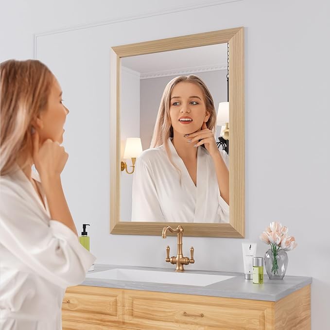Amorho 24x32 Inch Bathroom Mirror