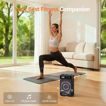 CleanForce Rainbow Cube | World’s First 4-in-1 Space-saving Air Purifier