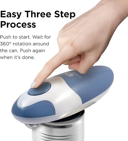 Kitchen Mama Auto 2.0 Electric Can Opener: Blade Opens Almost Any Can Pop or