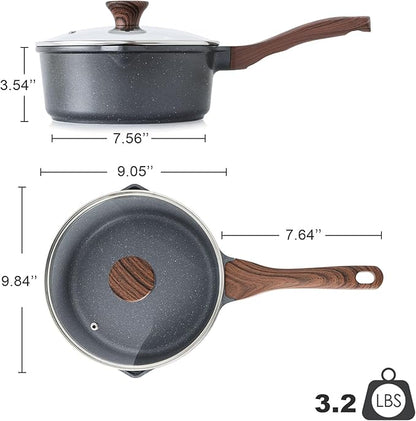 SENSARTE Nonstick Sauce Pan