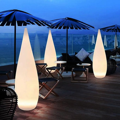Outdoor Water Drop Lights, Waterproof Lawn Light, Courtyard Garden Terrace Atmosphere Lights, Landscape Courtyard Decorations Floor Lamps, Path Light, Modern Holiday Lamps